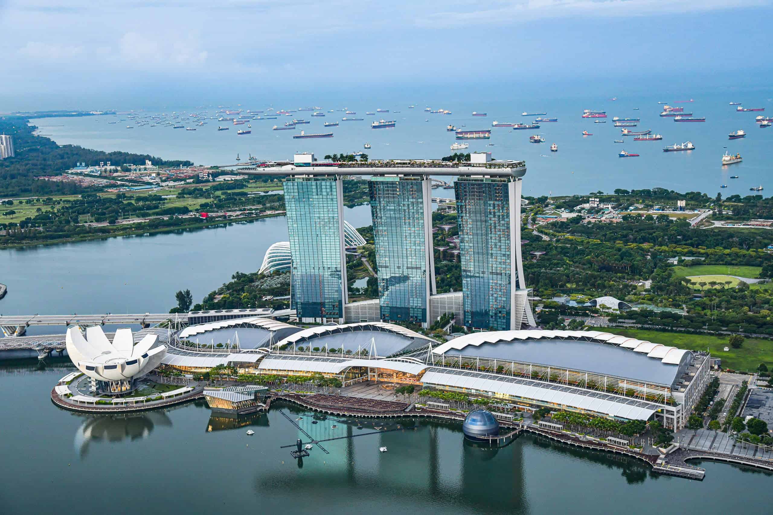 Fullview of Marina Bay (Singapore)