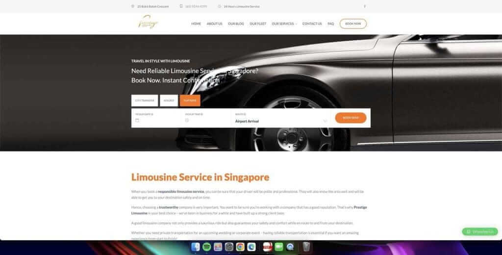 Prestige Limousine: Limo Provider in Singapore